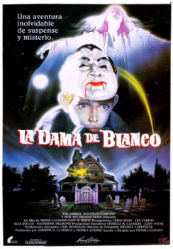 poster El misterio de la dama blanca  (1988)