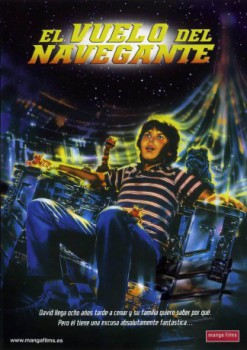 poster El vuelo del navegante  (1986)