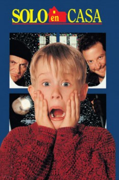 poster Solo en casa  (1990)