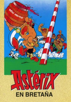 poster Astérix en Bretaña  (1986)